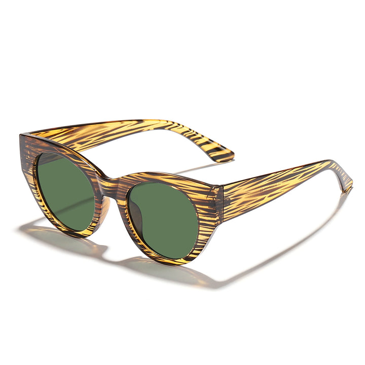 Women's fashionable sunglasses with unique leopard print Bowlift