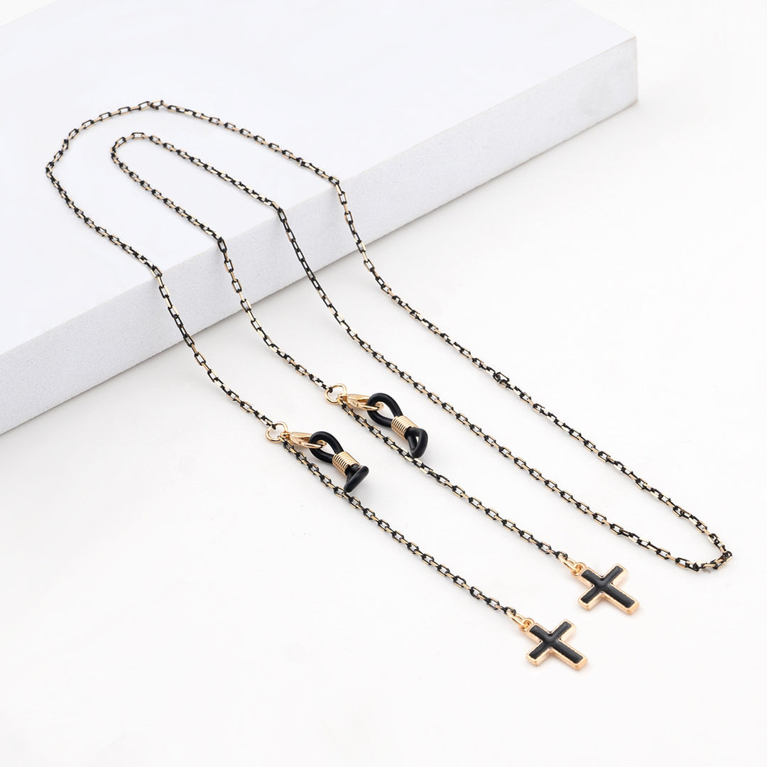 Elegant Geometric Glasses Chain Bowlift