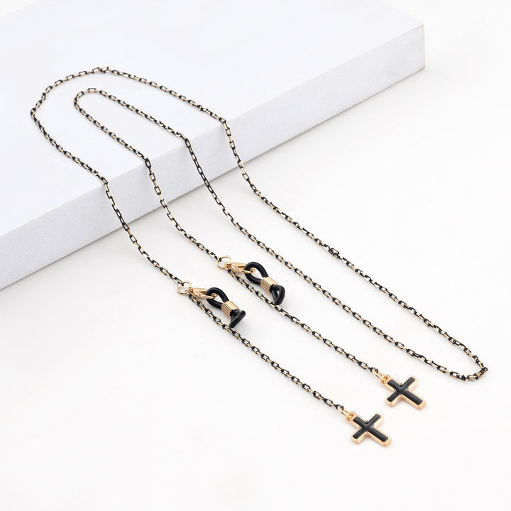Elegant Geometric Glasses Chain Bowlift