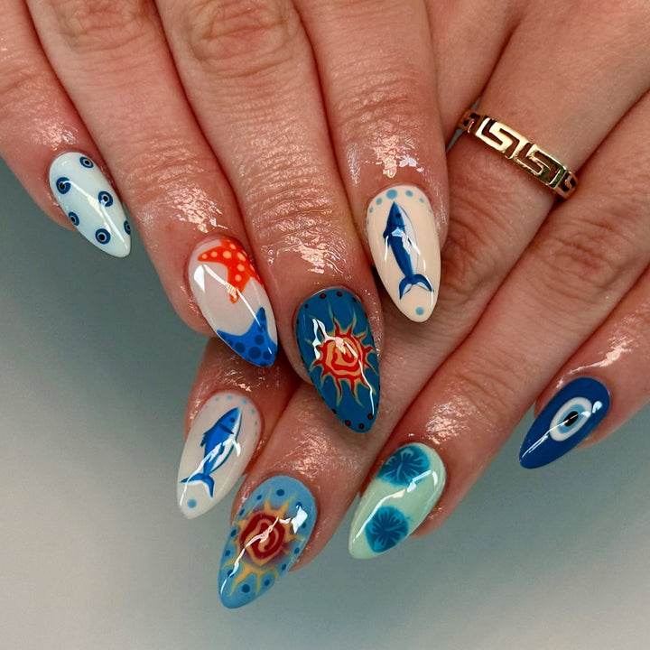 Creative Aquatic Nail Art Bowlift