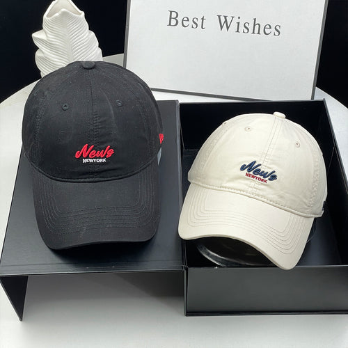 Unisex Adjustable Embroidered Cap Bowlift
