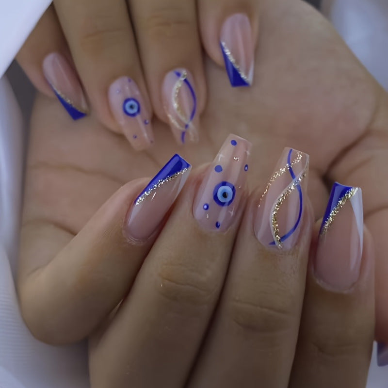 Artful Nail Art with Cute Bunny Pattern Cold Bowlift