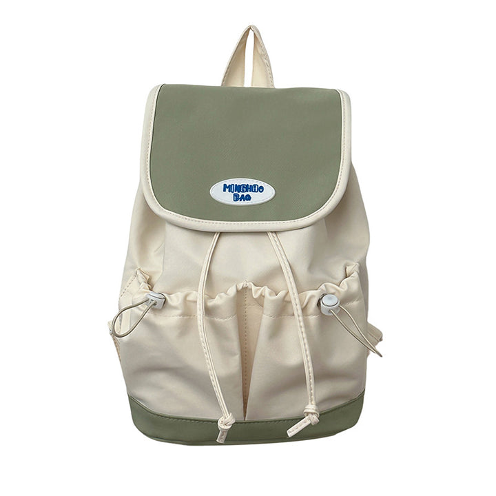 Casual Drawstring Closure School Backpack Bowlift