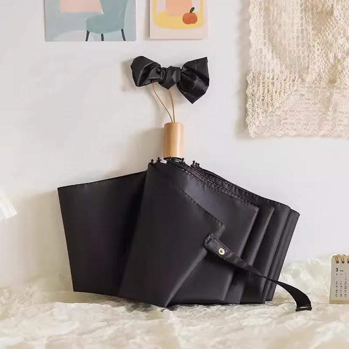 Women's stylish folding umbrella with practical shock protection mechanism Bowlift