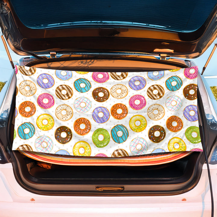 Multifunctional beach towel with cheerful fruit pattern Bowlift