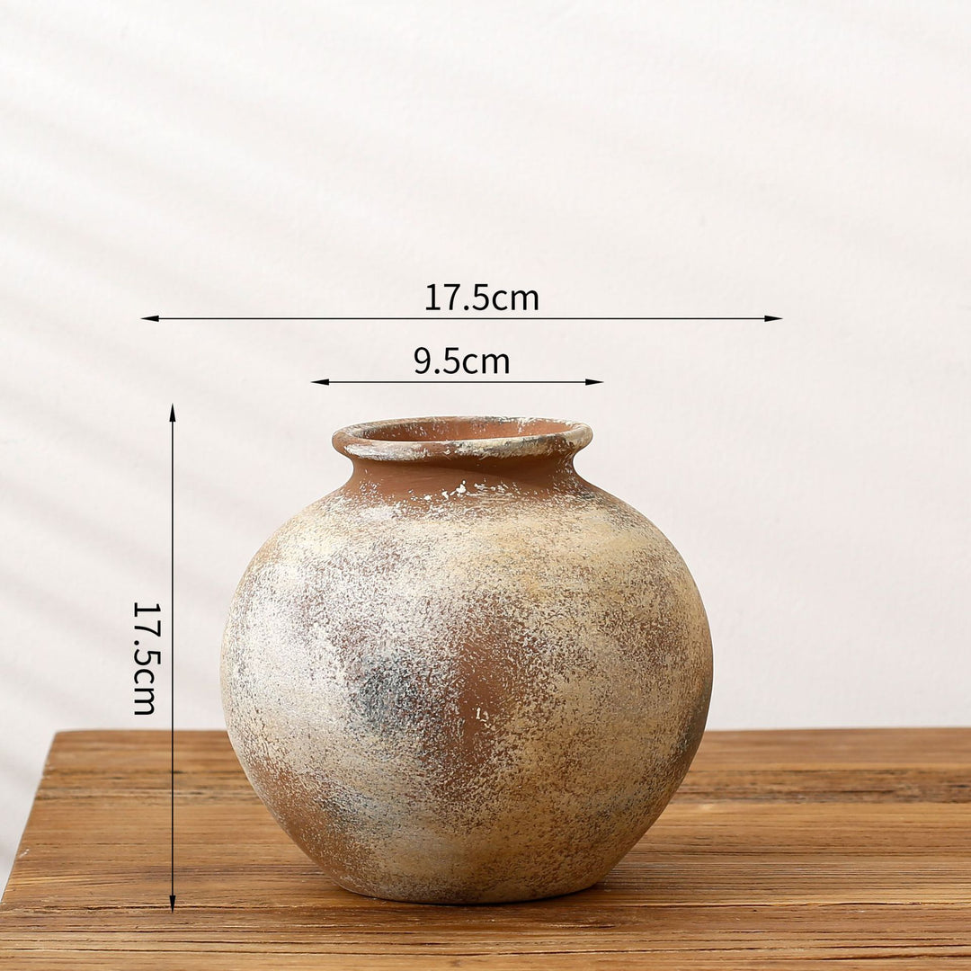 Handcrafted Terracotta Vase Bowlift