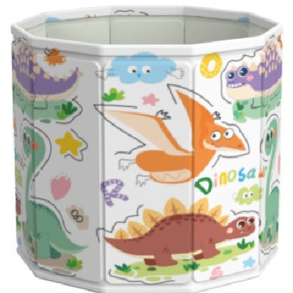 Women's Inflatable Children's Swimming Pool with Colorful Flower Pattern Bowlift