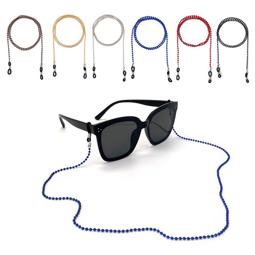 Beaded Eyewear Retainer Chain Bowlift