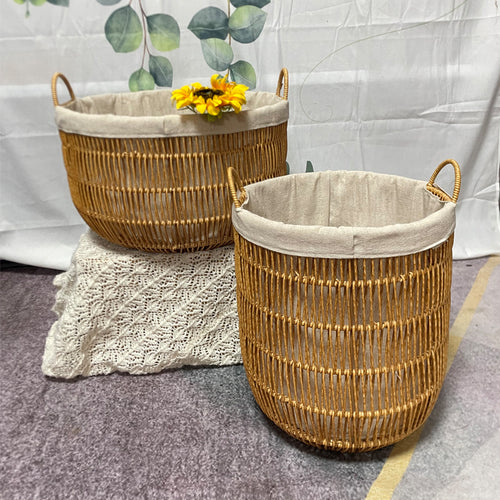 Multi-Purpose Woven Storage Basket Bowlift