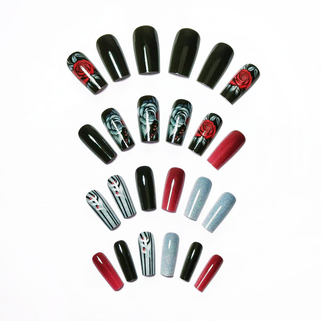 Artistic Floral Nail Art Bowlift 1788155499