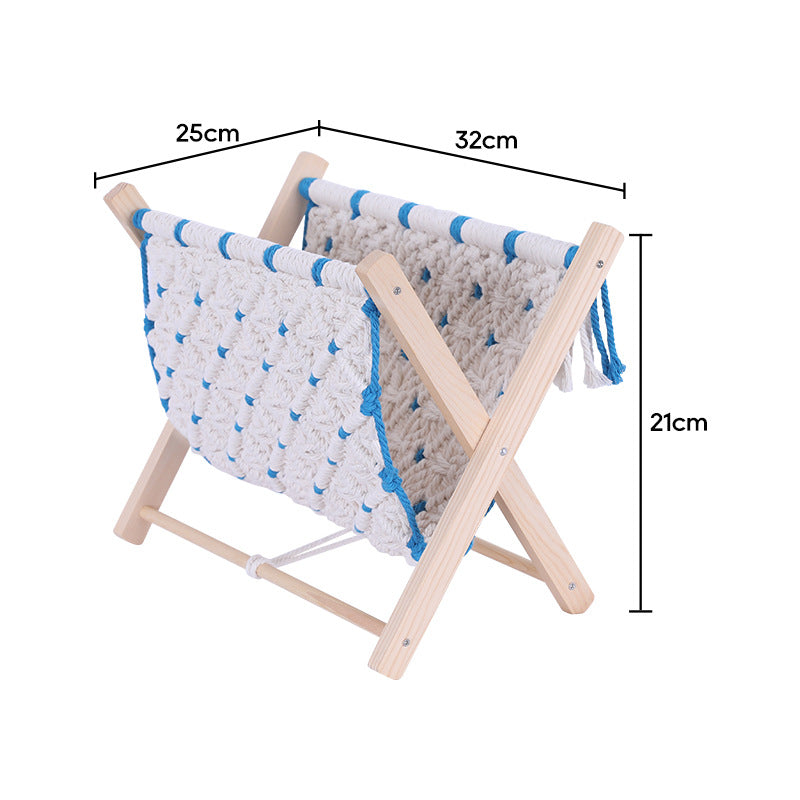 Macramé Toy Hammock