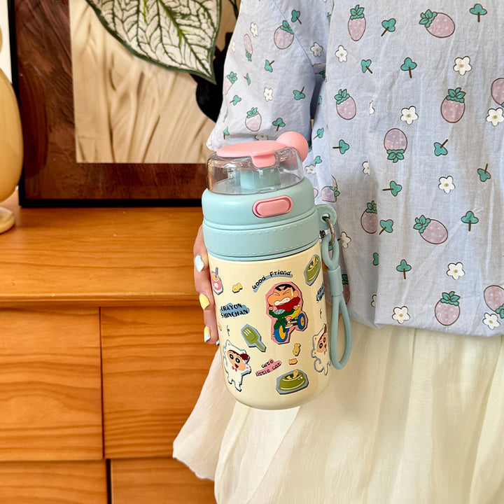 Women's children's drinking bottle with creative animal design Bowlift