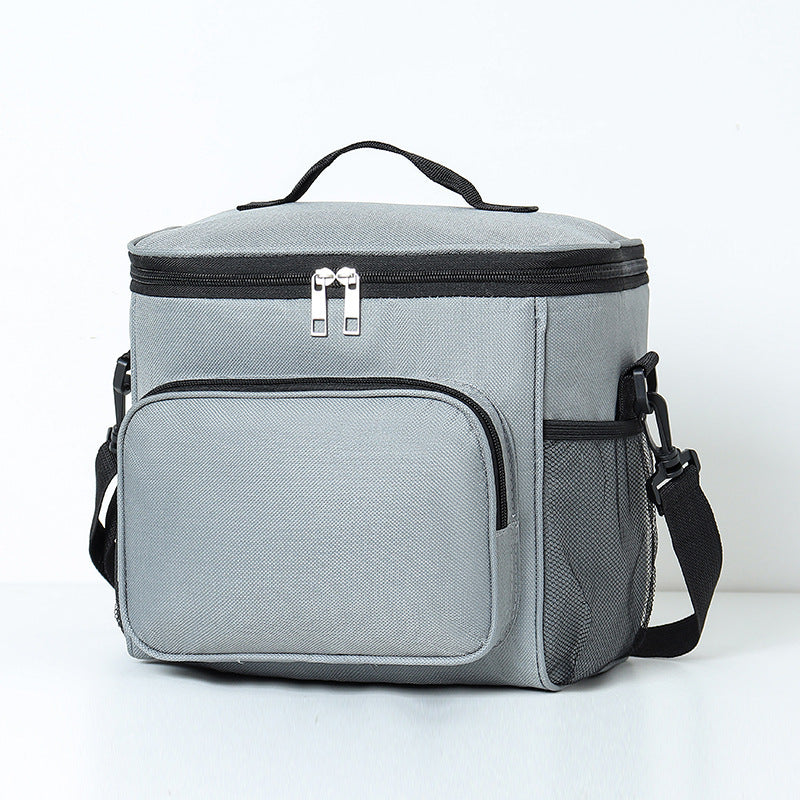 Insulated Food Carrier with Dual Compartments