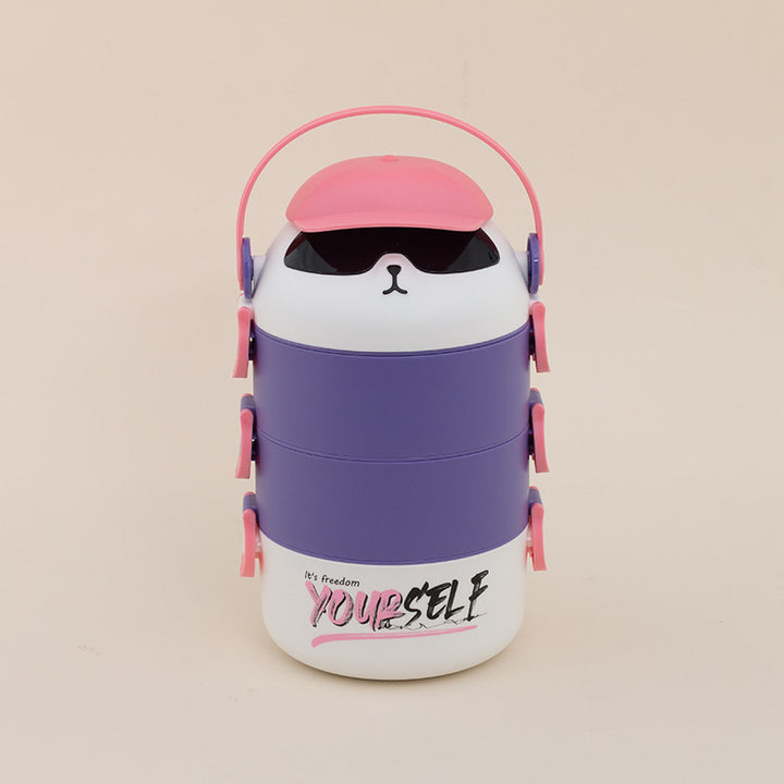 Cute Animal-Themed Food Carrier