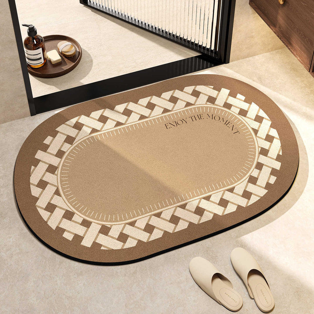 Decorative Non-Slip Bath Mat Bowlift