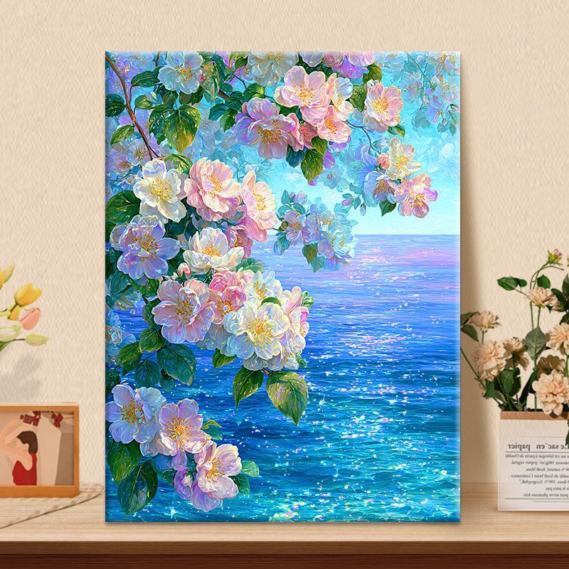 Floral Art Canvas Bowlift