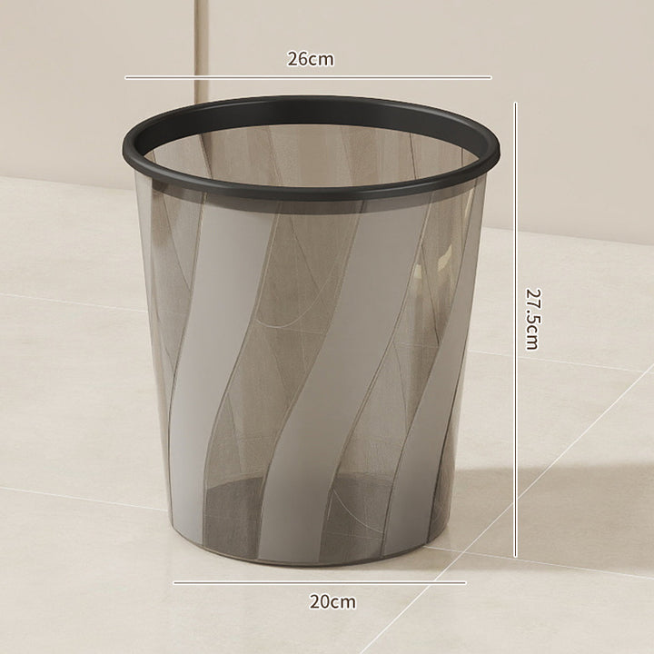 Women Plastic Trash Can with Modern Design Bowlift