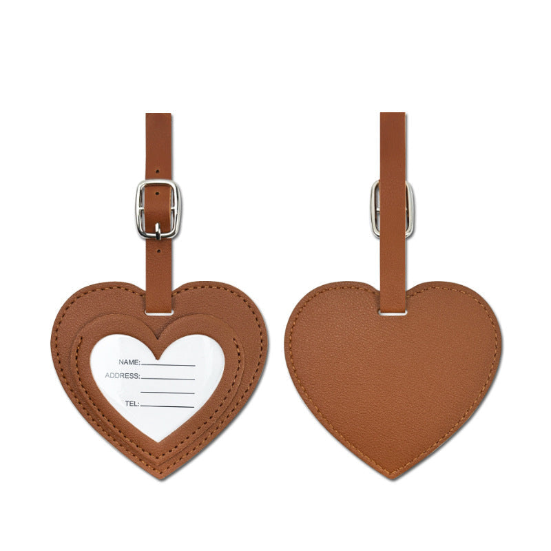 Heart-Shaped Luggage Tag Bowlift