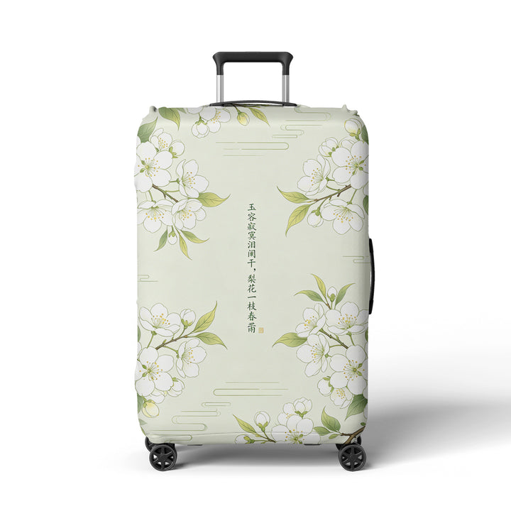 Women Hard Shell Suitcase in Elegant Bamboo Design Bowlift