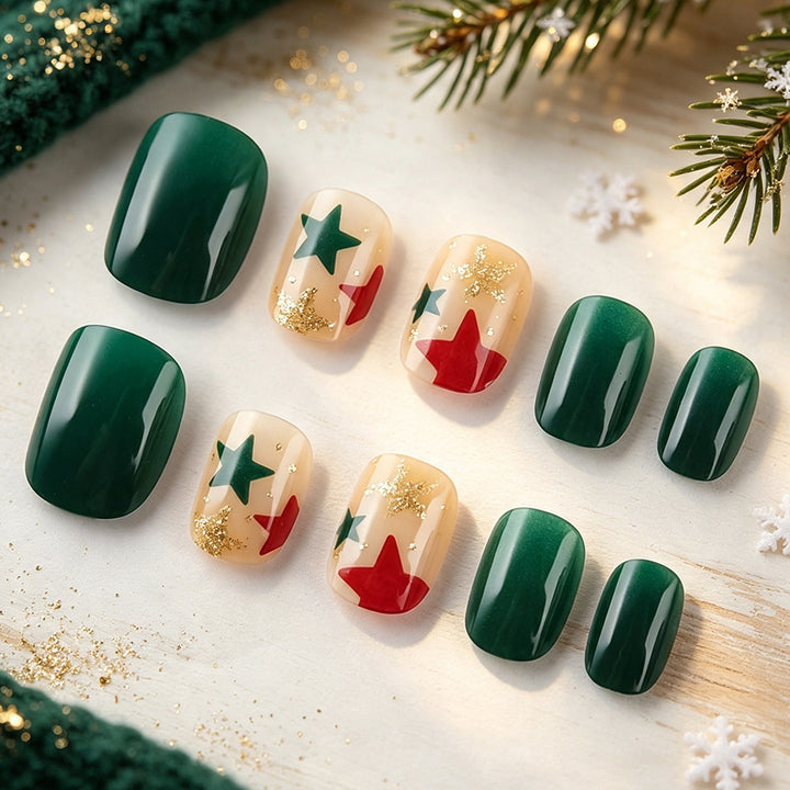 Festive Gel Nail Art Set Bowlift