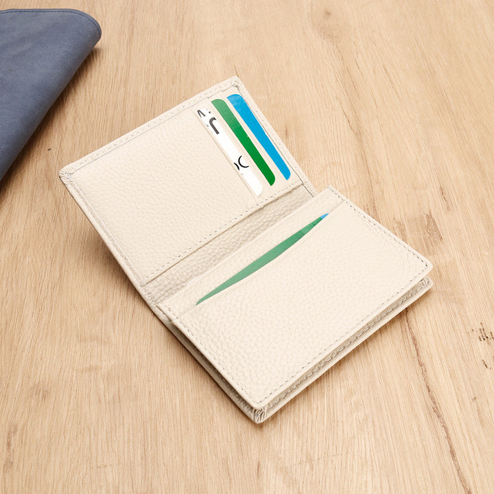 RFID-Blocking Leather Card Case Bowlift