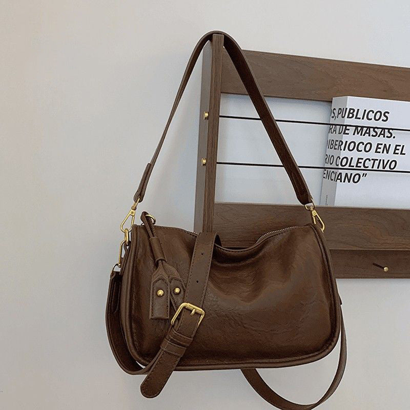 Luxury Slouchy Shoulder Bag Bowlift