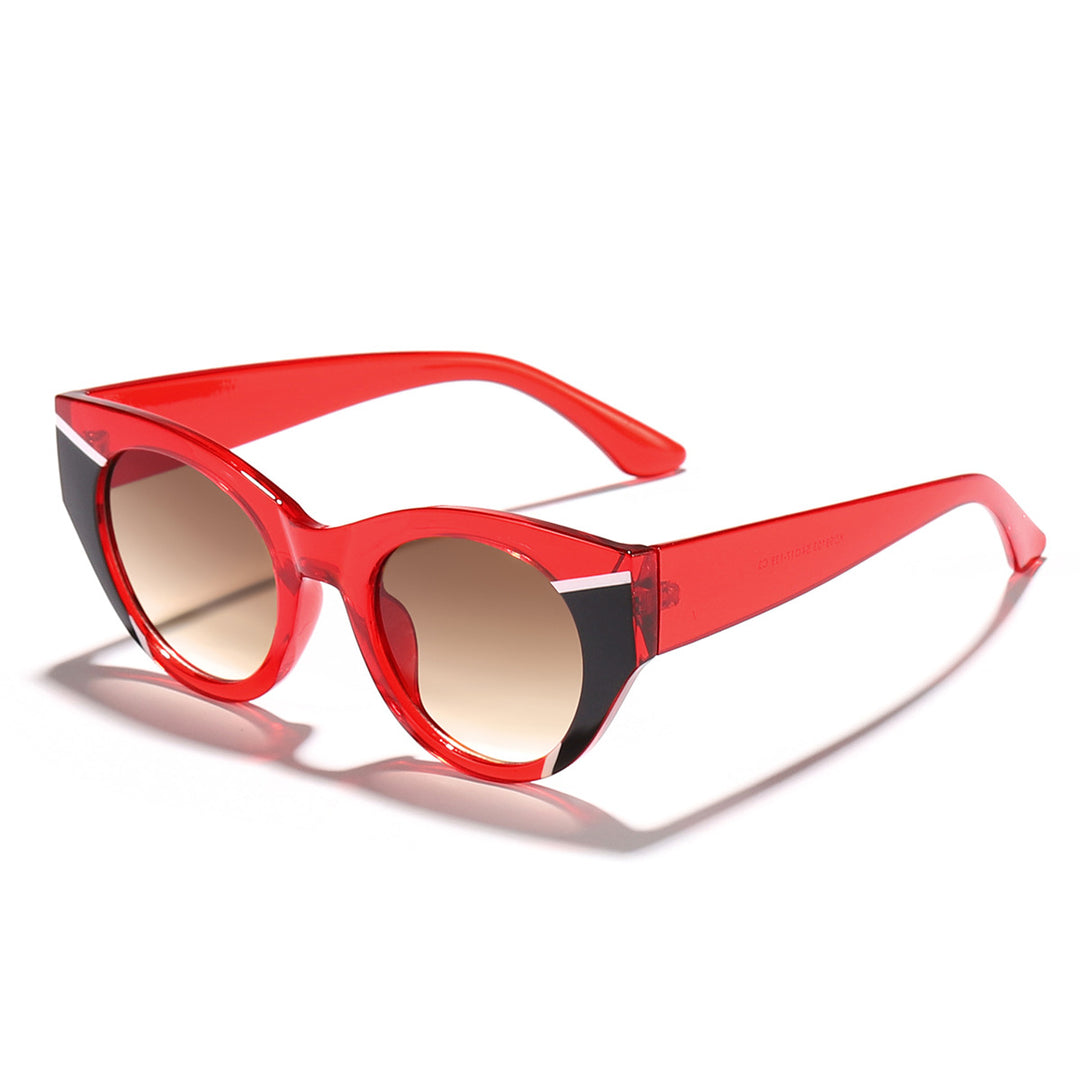 Women's fashionable sunglasses with unique leopard print Bowlift