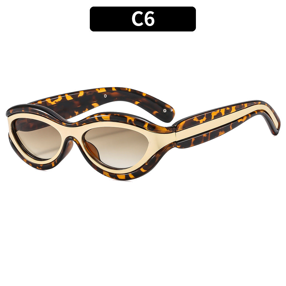 Chic Retro Cat-Eye Sunglasses