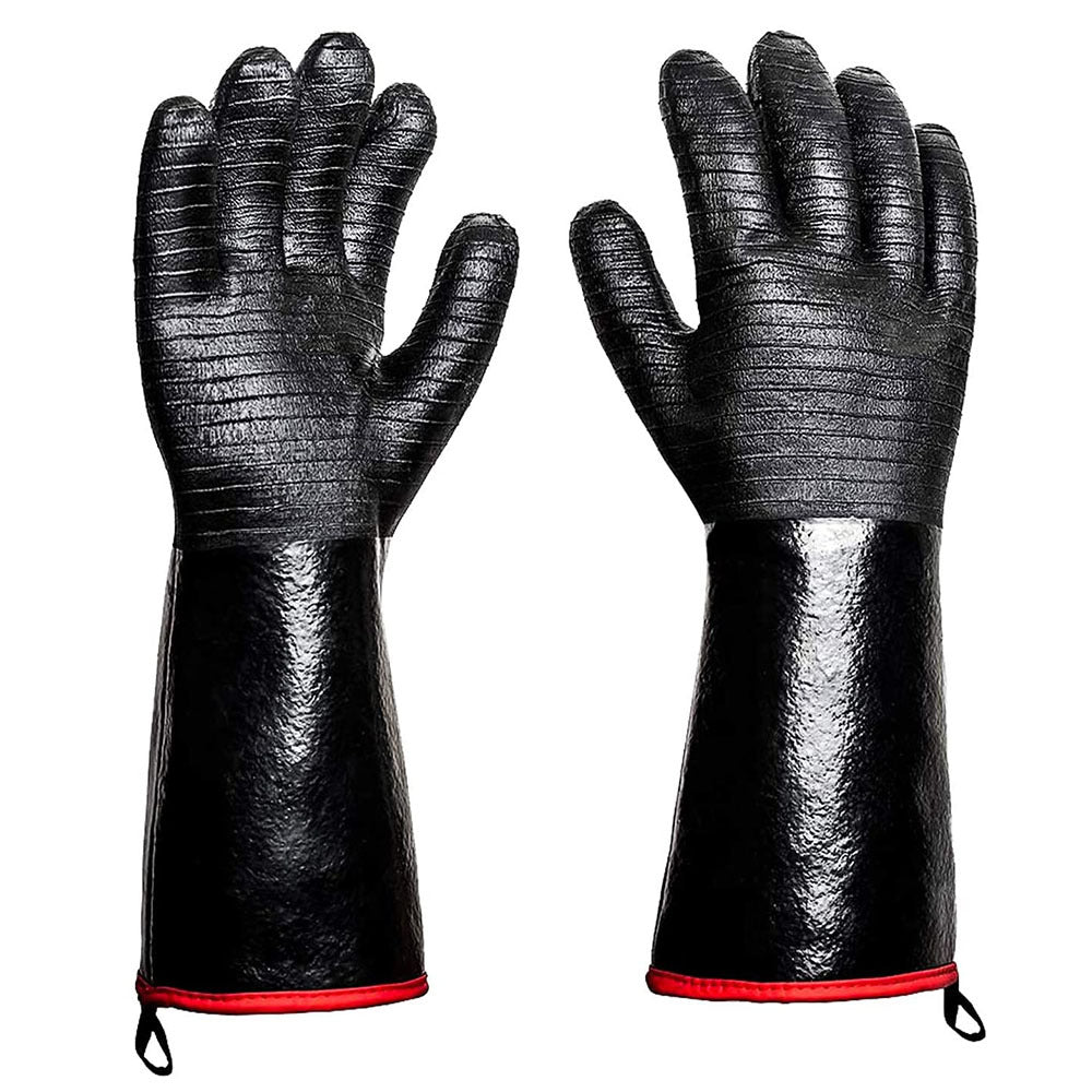 High-Heat Resistant BBQ and Grill Gloves with Textured Non-Slip Grip Bowlift