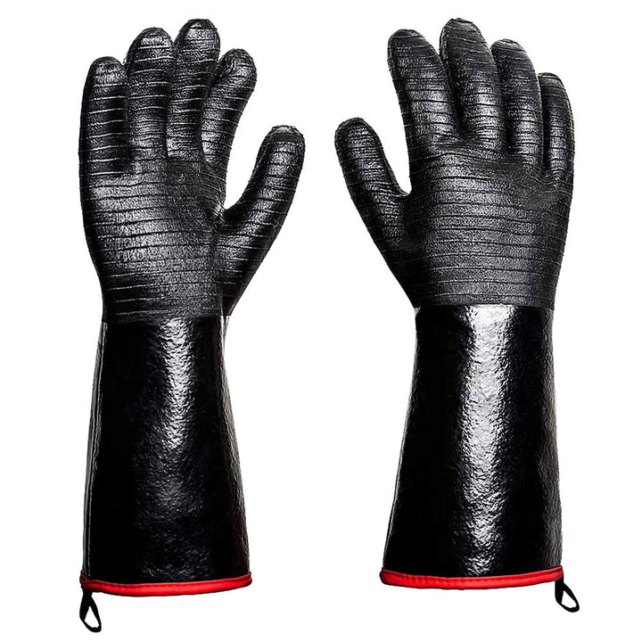 High-Heat Resistant BBQ and Grill Gloves with Textured Non-Slip Grip Bowlift