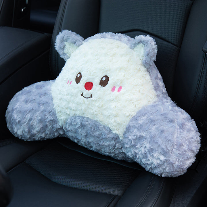 Plush car seat cover Bowlift
