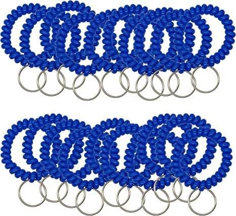 Colorful Hair Tie Keychain Set Bowlift