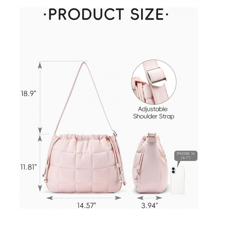 Comfortable shoulder bag with padded design Bowlift