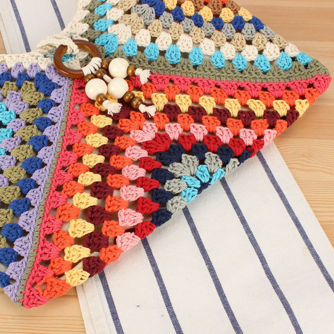 Stylish Crochet Handbag Bowlift