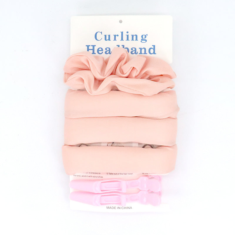 Heatless Curling Headband Set