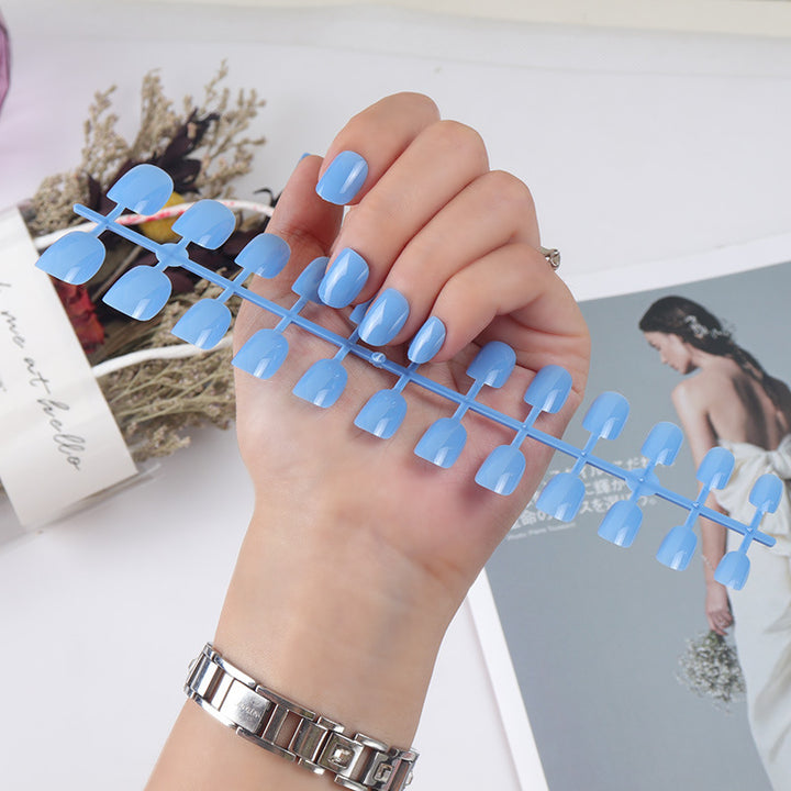 Glossy Press-On Nail Set Bowlift 1789086048