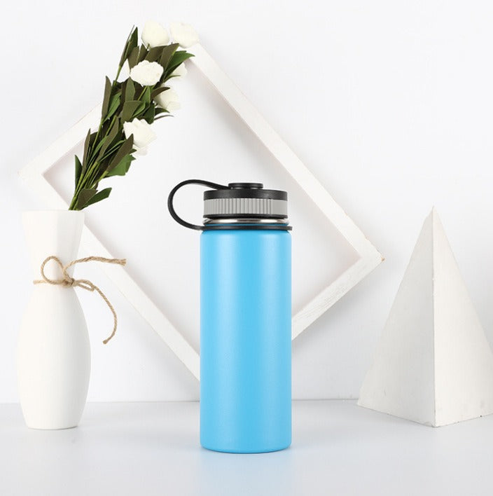 Women Sports Stainless Steel Water Bottle Bowlift