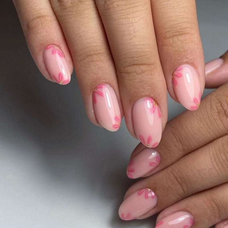 Glamorous stiletto nails with elegant star design Bowlift