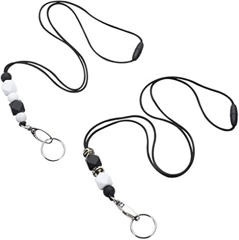 Decorative Beaded Keychain Holder Bowlift