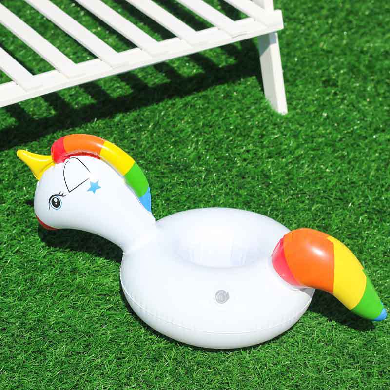 Ladies Inflatable Swimming Ring with Floral Design Bowlift