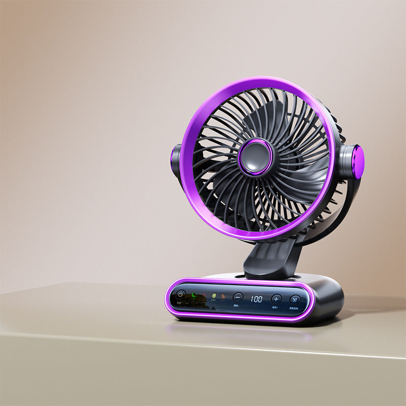 Unisex Smart Touch Control Desk Fan Bowlift