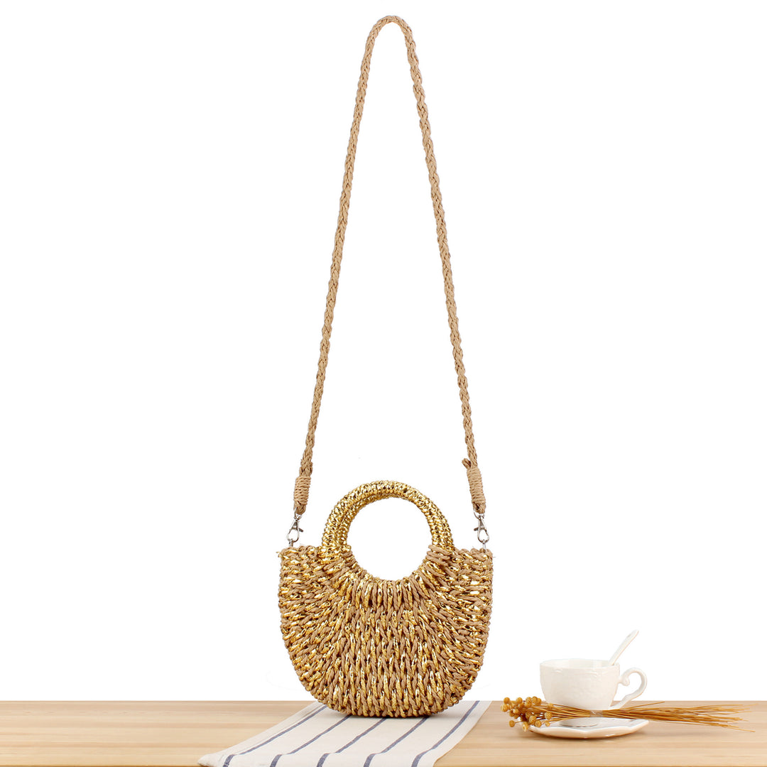 Handbag with Sophisticated Braiding Bowlift