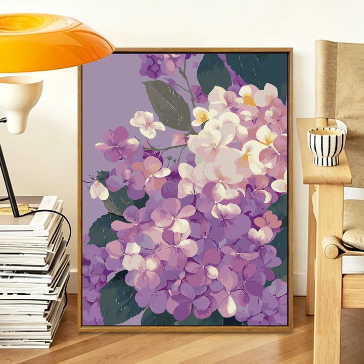 Floral Art Canvas Print Bowlift