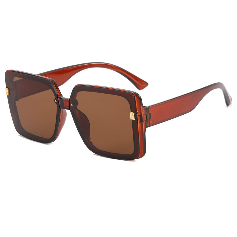 Women trendy oversized square sunglasses Bowlift
