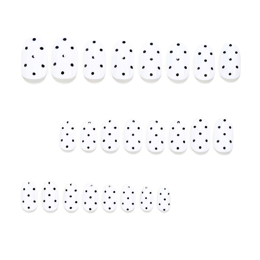 Polka Dot Nail Art Wraps Bowlift