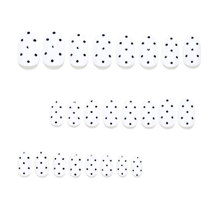 Polka Dot Nail Art Wraps Bowlift