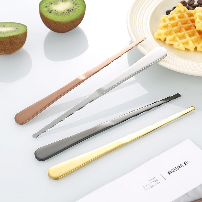 Ergonomic Dough Cutter Knife Bowlift