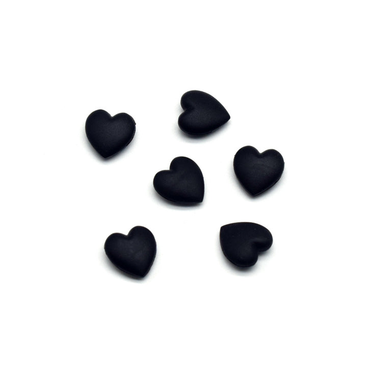 Decorative Heart Shaped Rubber Charms Bowlift