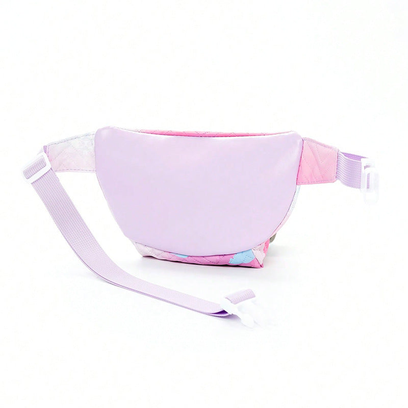 Waist bag with heart-shaped design and multiple compartments Bowlift