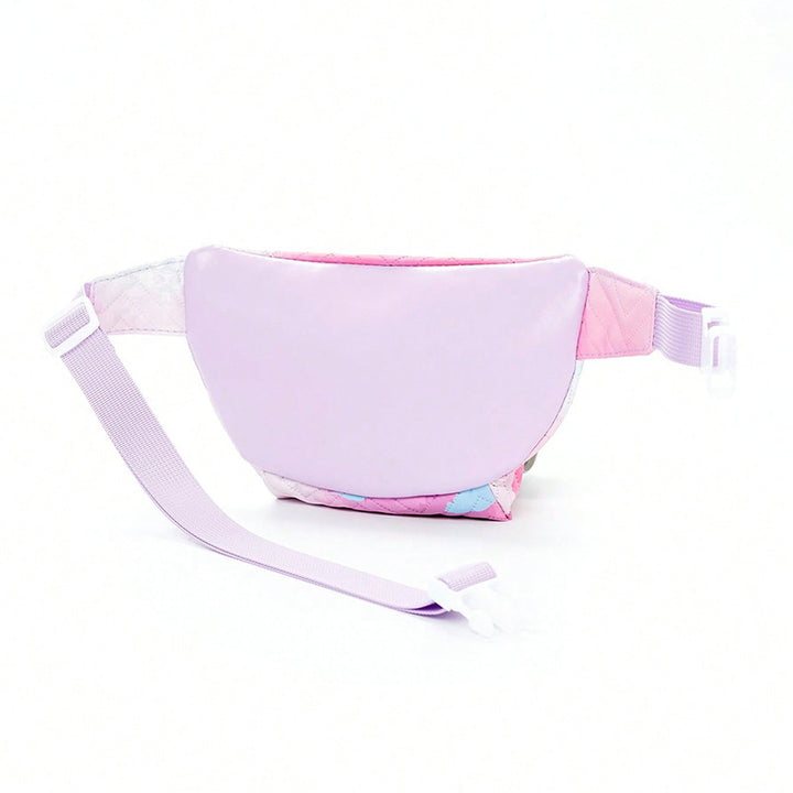 Waist bag with heart-shaped design and multiple compartments Bowlift